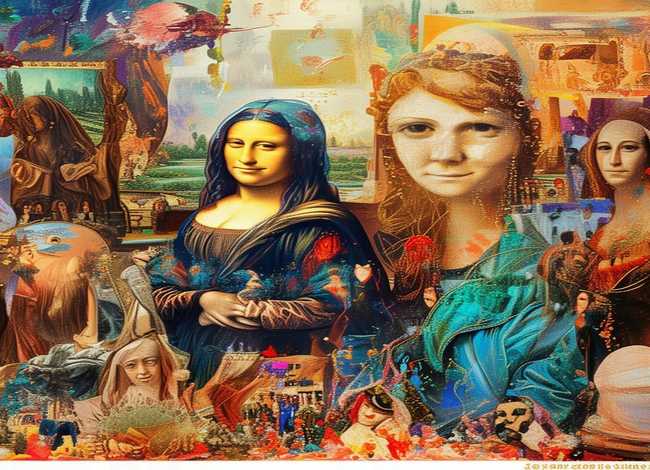 艺术的故事画、艺术的故事插画