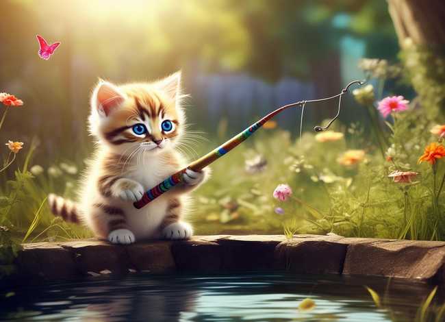 儿童故事大全文字版小猫钓鱼，幼儿故事小猫钓鱼文字版