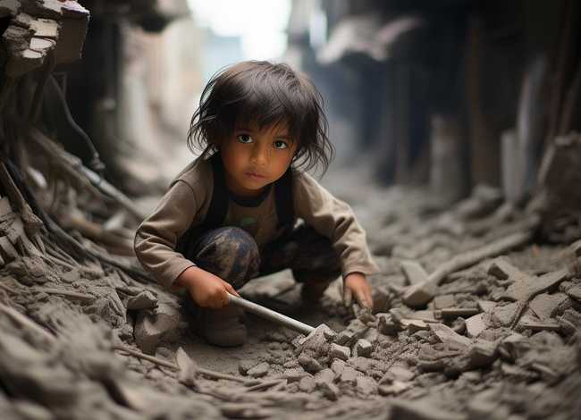 地震小孩的自救真实故事、地震小孩的自救真实故事图片