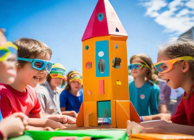 儿童火箭手工制作；儿童火箭手工制作图片