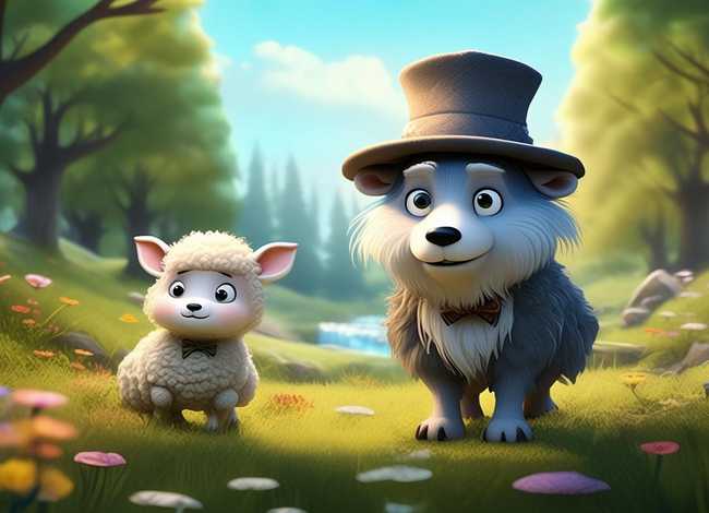 儿童故事小羊和狼的故事、幼儿故事小羊和狼的故事