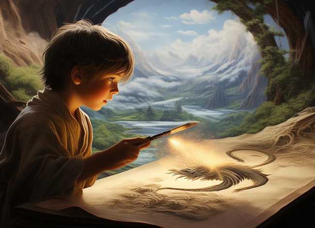 神笔马良的故事怎么画、神笔马良的故事情节怎么画