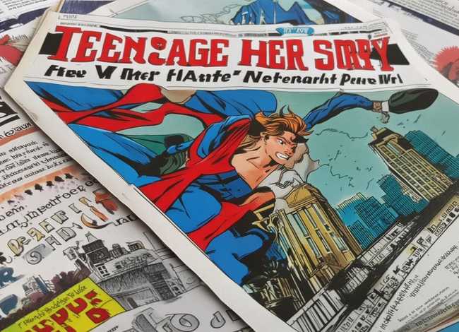 少年英雄故事小报 少年英雄故事小报怎么画