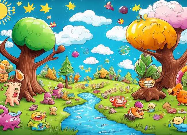 儿童绘画故事电子版；绘画幼儿故事