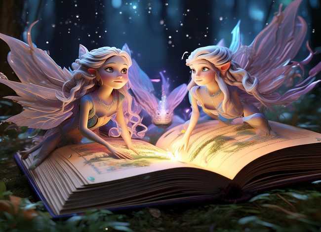 精灵故事书，精灵故事书的动画片
