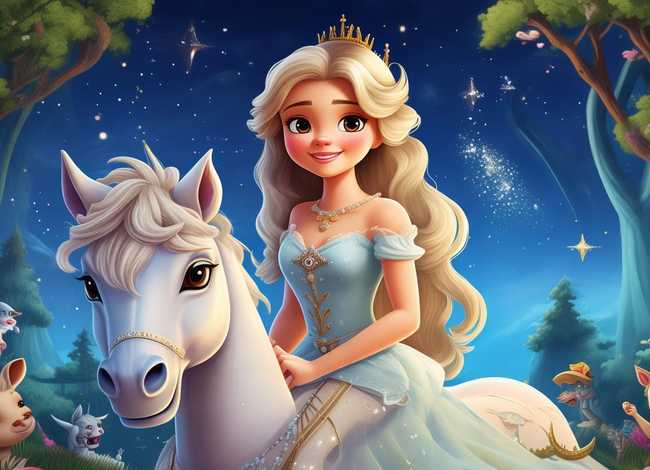 儿童故事好听的公主故事、儿童故事大全7到8岁公主的故事