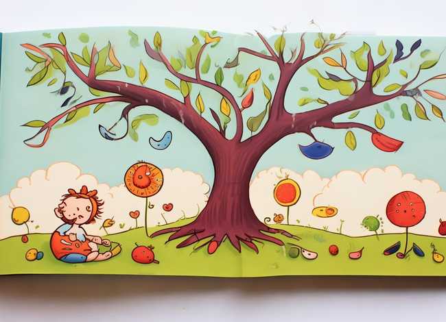 儿童故事封面，幼儿故事封面简笔画