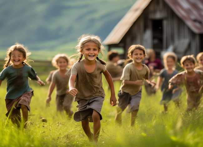 农村儿童生活图片、农村儿童生活图片大全