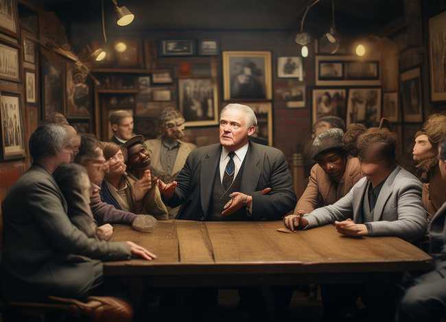 讲老板的故事 - 讲老板的故事和铁班底的故事