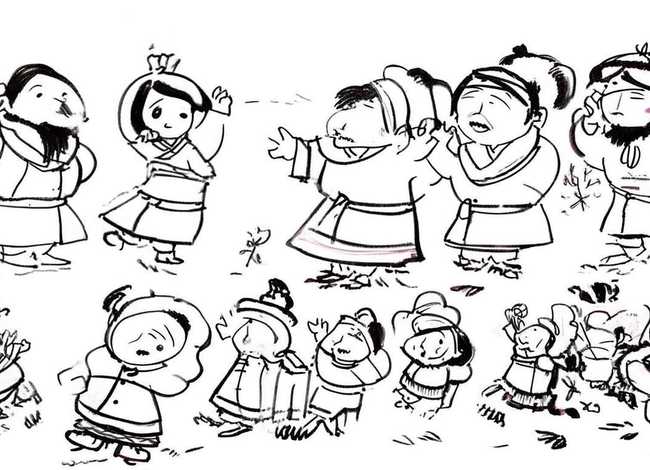 成语故事连环画简笔画 - 成语故事连环画简笔画四张 成语故事连环画简笔画 - 成语故事连环画简笔画四张