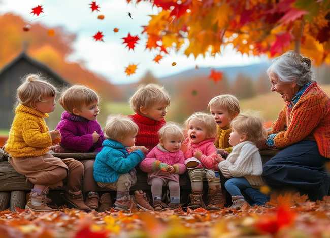 秋天幼儿故事短篇，秋天幼儿故事短篇文案