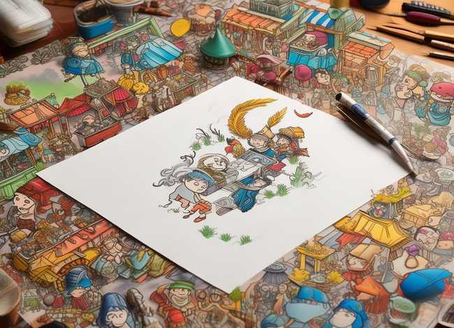 小故事连环画10张、小故事连环画10张怎么画