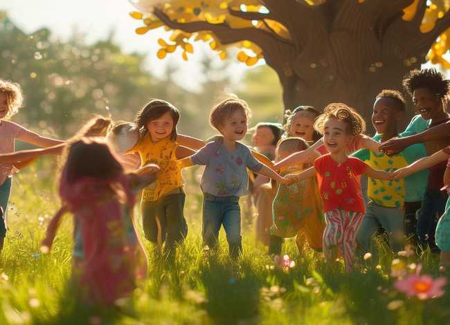 团结友爱的故事有趣，团结友爱的故事有趣作文