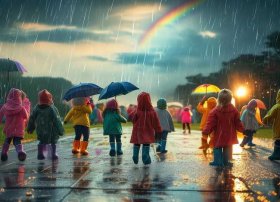 关于打雷下雨的儿童故事 关于打雷下雨的儿歌