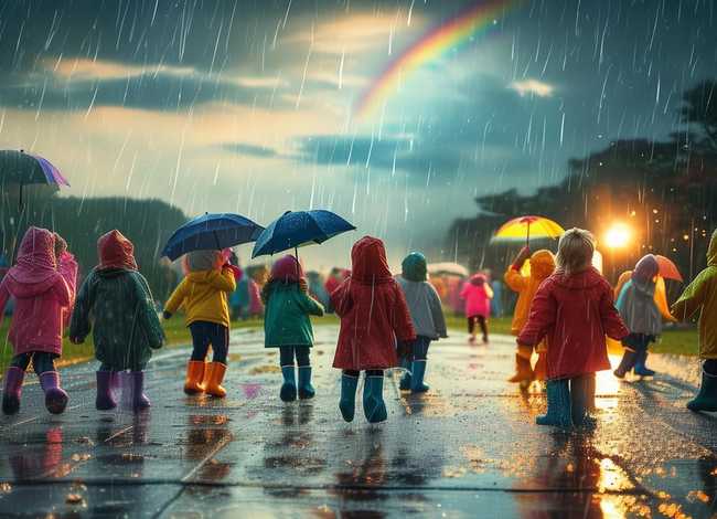 关于打雷下雨的儿童故事 关于打雷下雨的儿歌