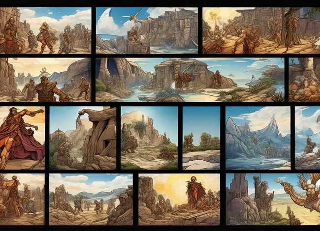 神话故事图文绘画连环画；神话故事图文绘画连环画大全