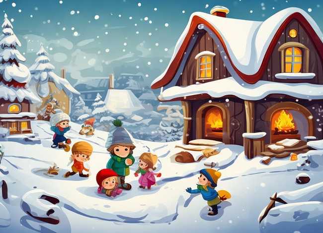 关于冬天的幼儿故事 - 关于冬天的故事幼儿园绘本