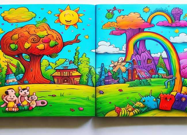 绘本封面马克笔简笔画（绘本封面马克笔简笔画怎么画）