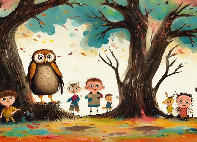 寓言故事儿童画创编、寓言故事简笔画创编