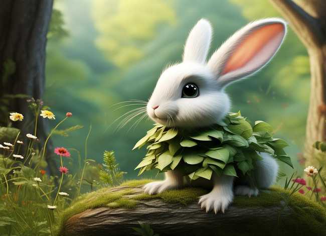 机智的小白兔故事、机智的小白兔故事背景音乐叫什么