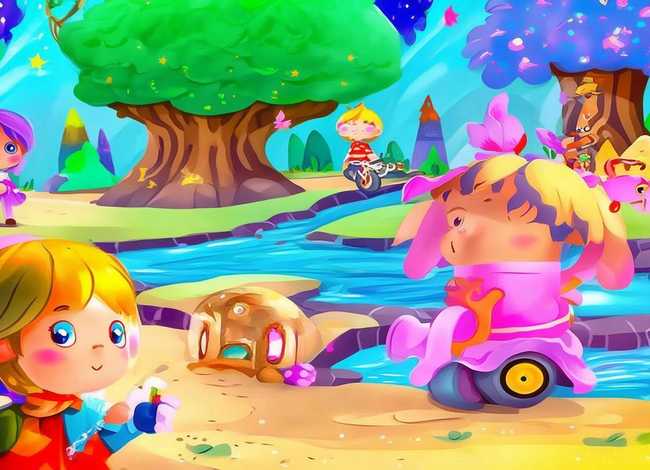 儿童童话题材画教程，童话主题儿童画