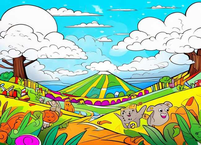 儿童涂色绘本推荐；儿童涂色绘本模板