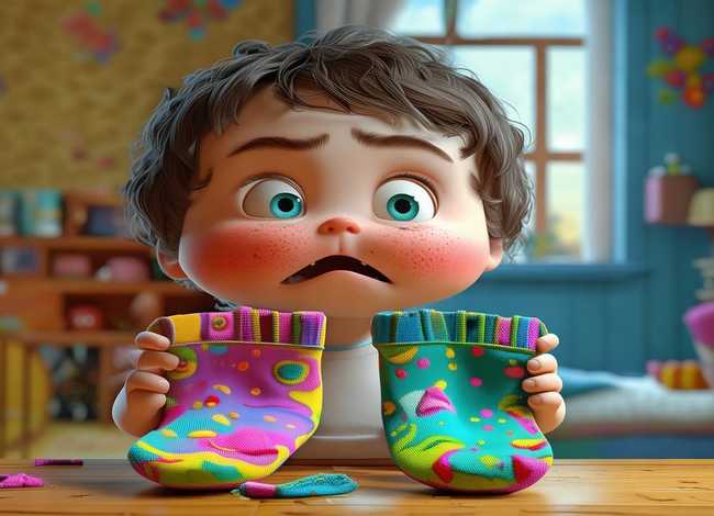 臭臭的袜子儿童故事 - 臭袜子的故事(已发表)