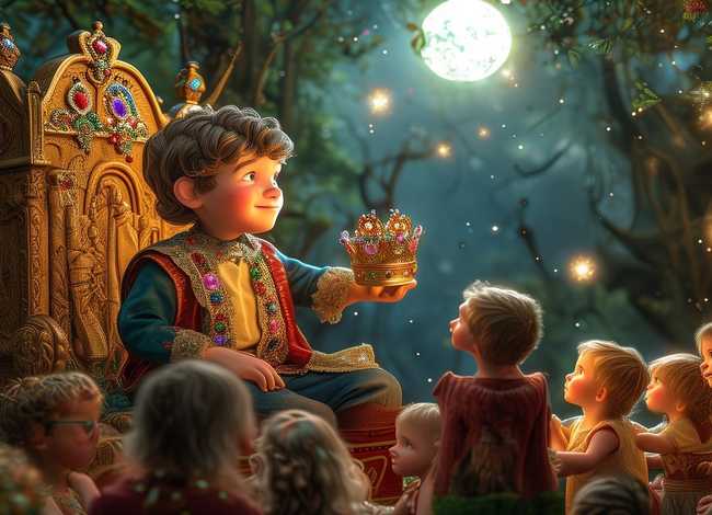 儿童故事国王的承诺 - 0国王的故事
