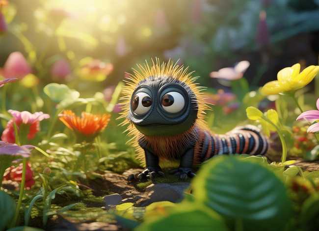 毛毛虫的故事儿童故事（毛毛虫的故事幼儿）