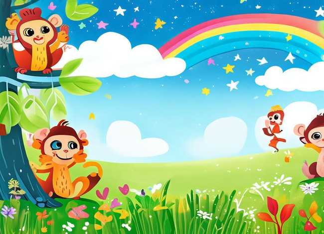 趣味插画儿童故事书；有趣的儿童插画