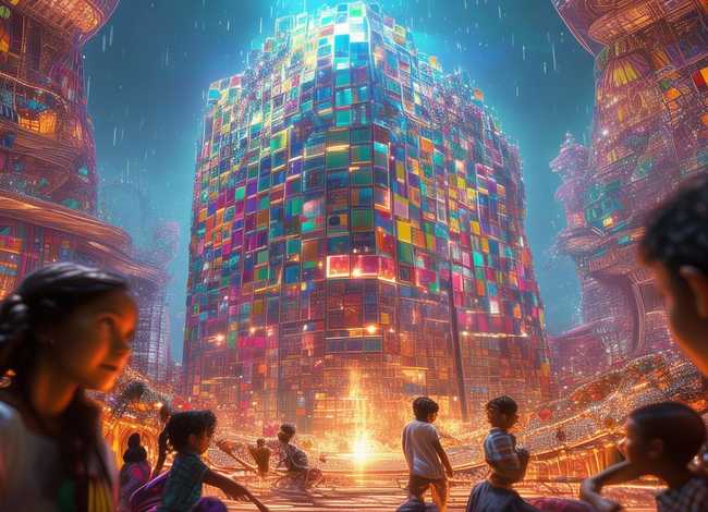 儿童故事魔方大厦（魔方大厦故事书）