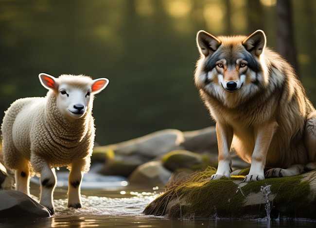 狼和小羊儿童故事在线听；狼和小羊的故事在线收听