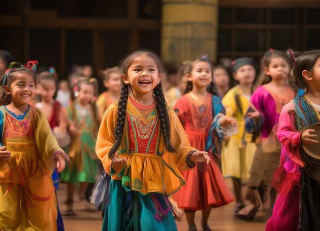 母亲的故事儿童表演 - 母亲的故事舞蹈表演