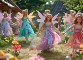 七仙女的故事幼儿园 七仙女的故事幼儿园绘本