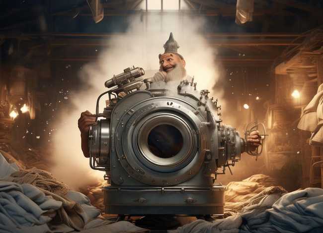 发明洗衣机的故事 发明洗衣机的故事50字