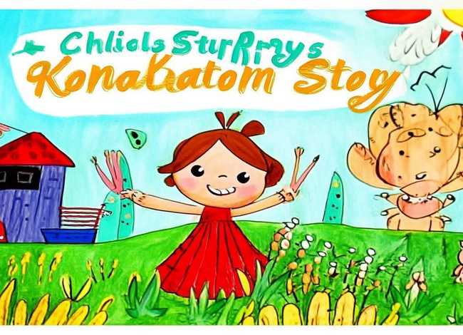 我的故事儿童版；我的故事幼儿园简笔画