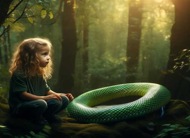 儿童睡前故事蛇妖，蛇的故事大全 睡前故事
