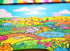 儿童,图画，儿童图画涂色绘本