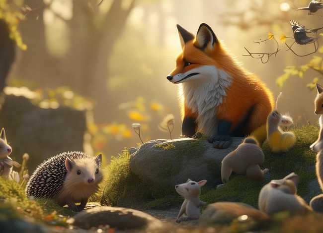 狼和刺猬的故事；狼和刺猬的故事作文