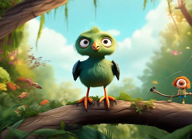 惊弓之鸟寓言故事儿童版、寓言故事《惊弓之鸟》