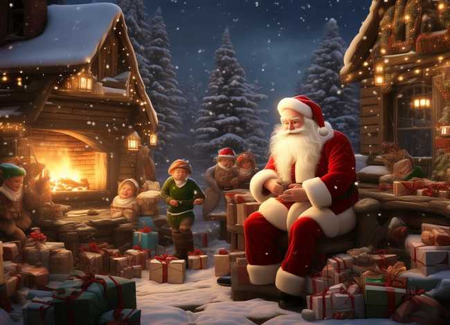 圣诞老人的故事大全、圣诞老人的故事大全100字