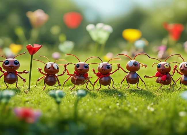 儿童故事懂礼貌的小蚂蚁 - 懂礼貌的幼儿小故事