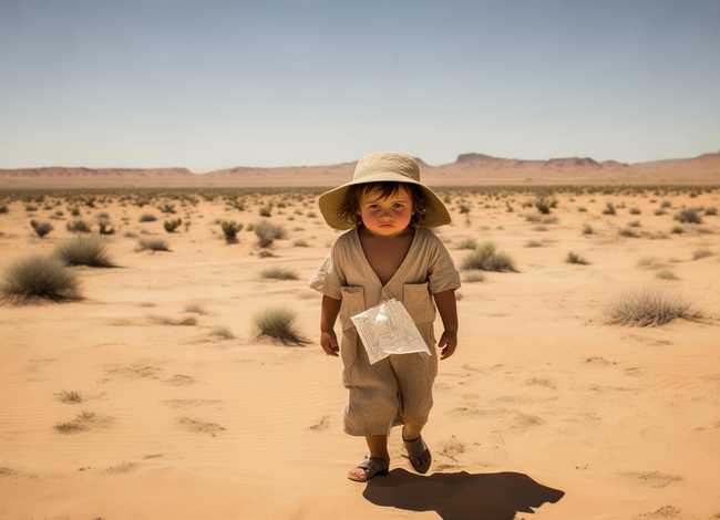 沙漠迷路的儿童故事；在沙漠里迷路的故事