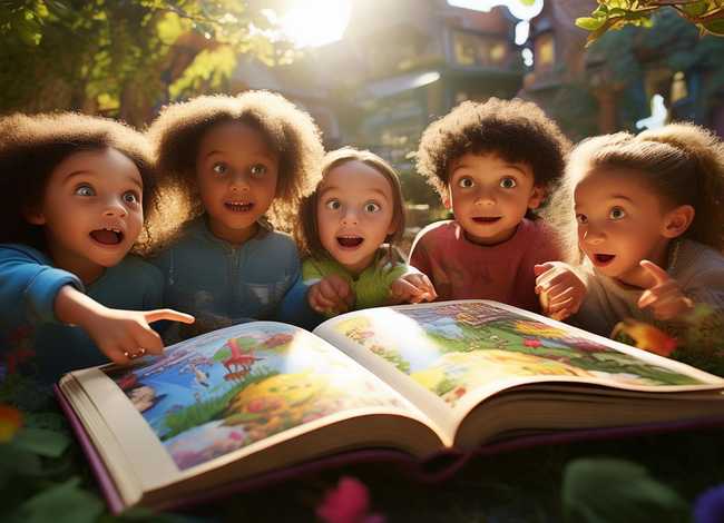 儿童故事照片素材 幼儿故事照片