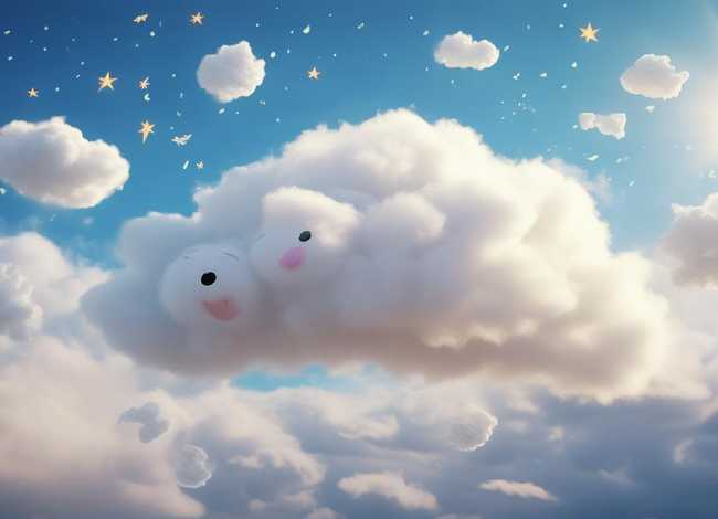 儿童故事小云朵 - 小云朵的故事在哪