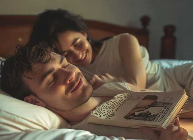 讲故事给男朋友听睡觉 - 讲故事给男朋友听睡觉搞笑长篇小说