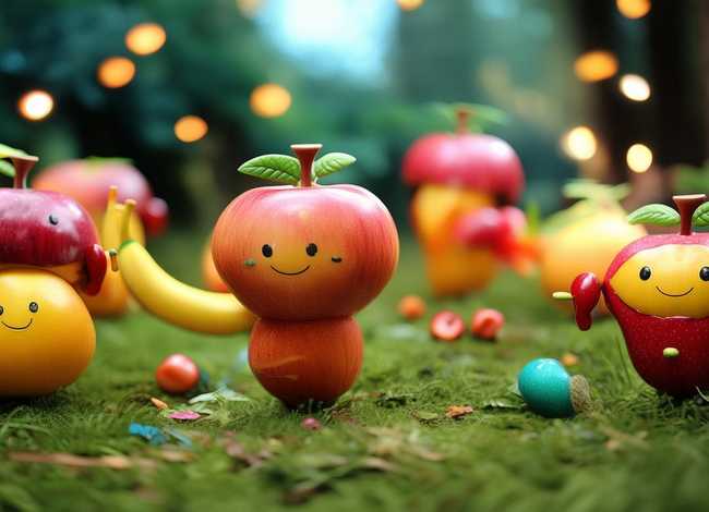 儿童故事水果宝宝，水果宝宝的故事