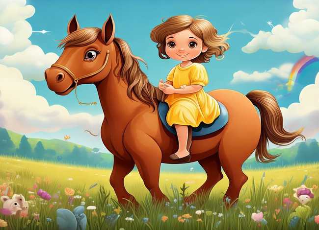 关于马的儿童故事童话故事、关于马的幼儿故事