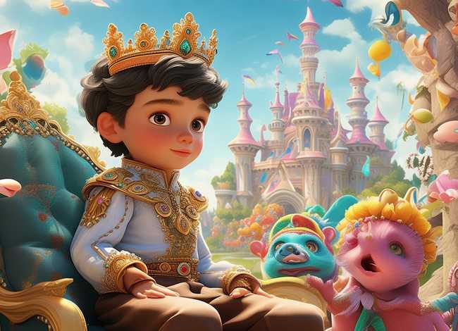 皇帝的故事儿童；皇后和皇帝的故事儿童