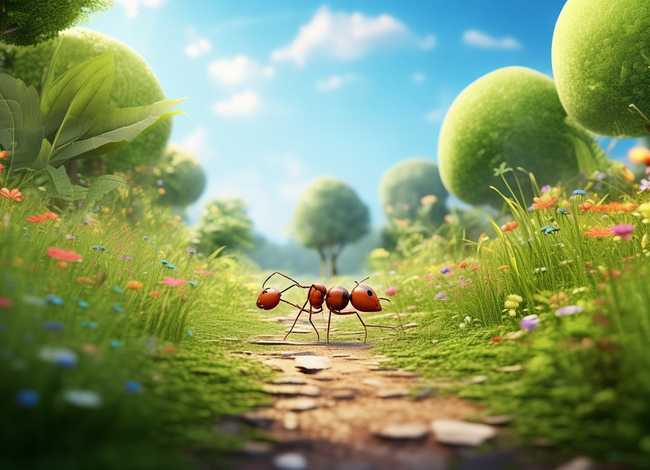 儿童故事小蚂蚁回家；幼儿故事 小蚂蚁回家